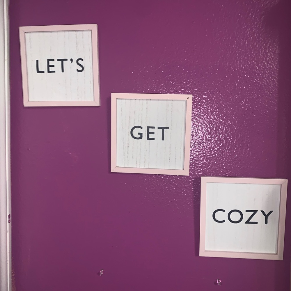 Let’s get cozy decor